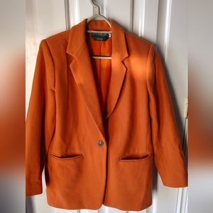 Studio 205 orange blazer